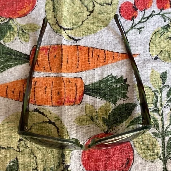 Etro green embellished sunglasses